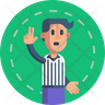 referee hand signals icon download