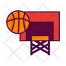icon for shoot basketball