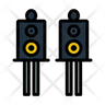dj-speaker symbol