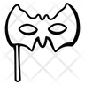 scary mask logo