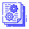icon for processing wheel