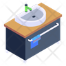 icons for bathroom sink