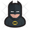 batman mask icon svg