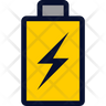 battery vertical icon svg