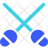 icon for arabic sword