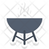 grill fork icon svg
