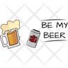 free be my beer icons