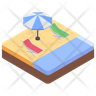 icons for beach