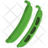 green bean icon png