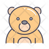 bear doll icon png