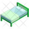 free spring bed icons