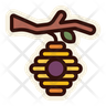 icons of bee nest