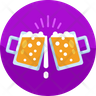 toast beer emoji