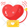 icons for love alarm