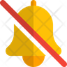 bell mute icon svg