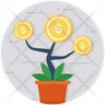 attracting investment icon svg