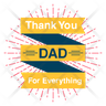 icons of best dad logo