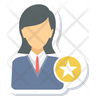 female employee emoji