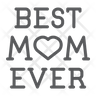 best mom ever symbol