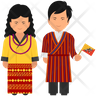 bhutan outfit emoji