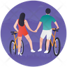 cycling game symbol