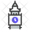 icon for big ben clock tower