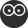 big eye emoji