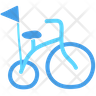 icon for baby cycling