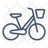 city bike symbol