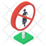 icon for bike not allowed