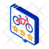 bike service rating icon svg