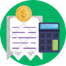 icons of edit invoice