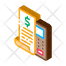 invoice payment symbol