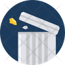 free rubbish bin icons