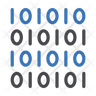 binary code database icon download