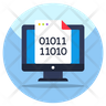 binary document icon download
