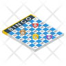 indoor bingo symbol