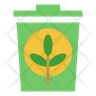 bio waste icon svg