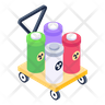free chemical drum icons