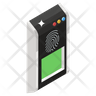 icons of biometric attendance