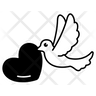 flying heart icons free