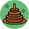 icon birthday cake