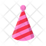 icon for birthday hat