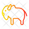 bison icon png