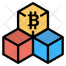 bitcoin cube icon