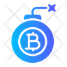 icons of bitcoin donation