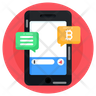 icon for bitcoin chat
