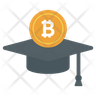 bitcoin education icon png