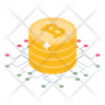 bitcoin infrastructure icon svg