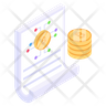 free blockchain white paper icons